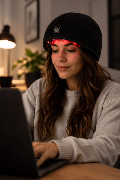 ALVEYA™ | Cappello LED per il Benessere dei Capelli - ALVEYA