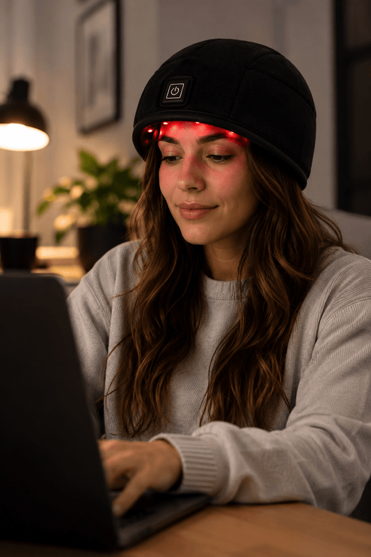 ALVEYA™ | Cappello LED per il Benessere dei Capelli - ALVEYA